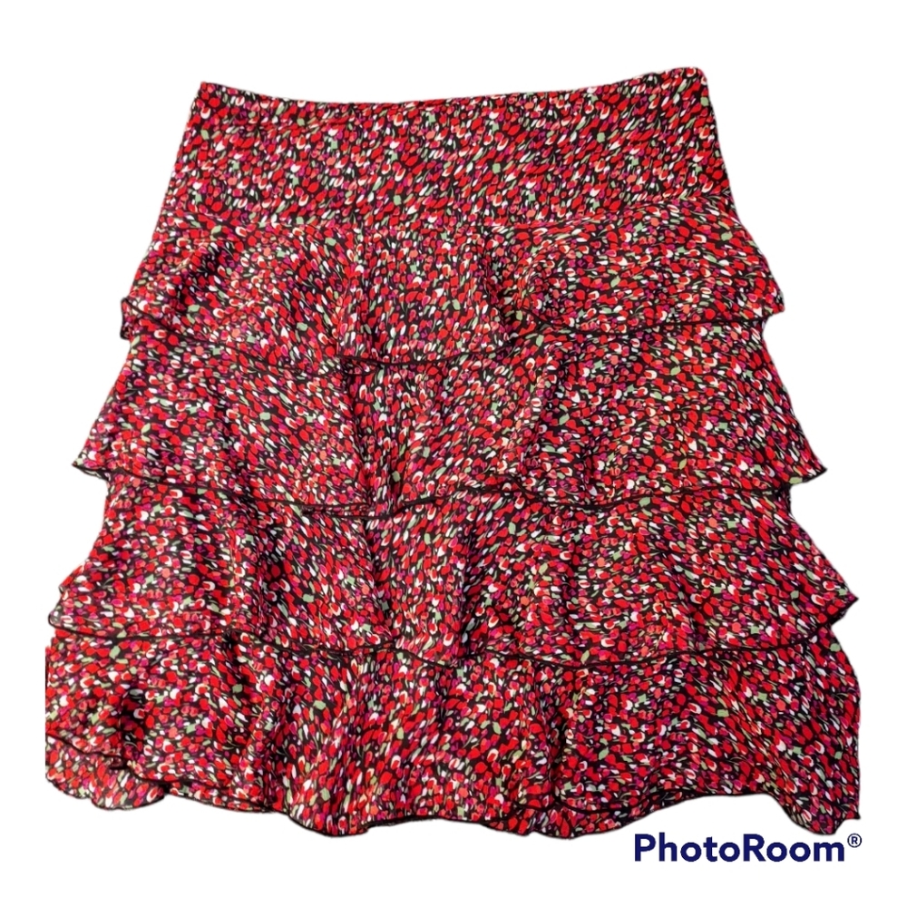 NWOT Ruffled/Flared Skirt S